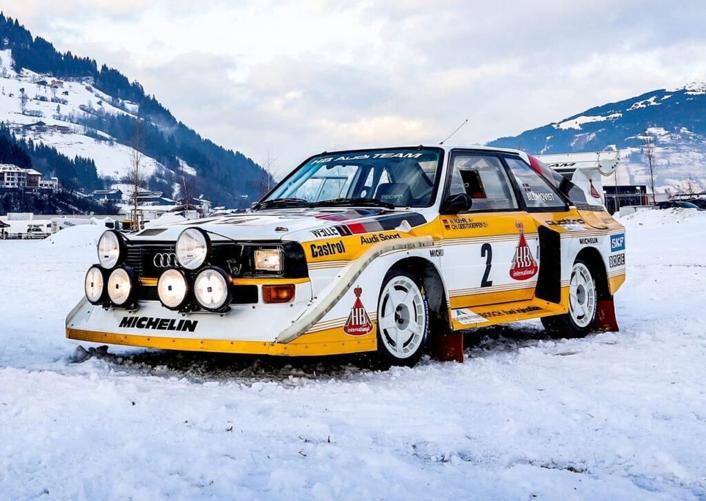 Quais carros da Audi fizeram sucesso nas pistas? 1 Audi Quattro - carros audi competição