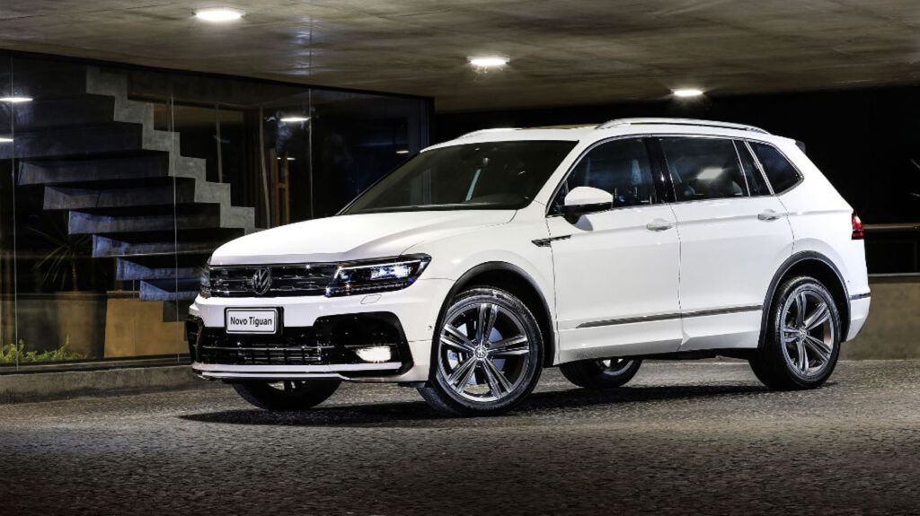 Conheça 7 opções de carros de 7 lugares no mercado brasileiro vw tiguan rline
