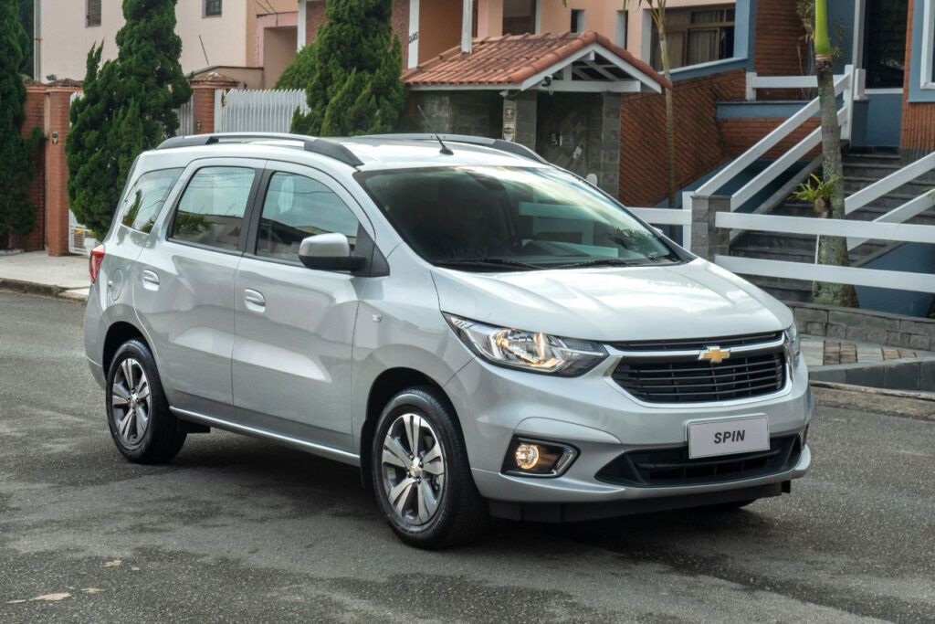 Conheça 7 opções de carros de 7 lugares no mercado brasileiro Chevrolet Spin Premier 2022