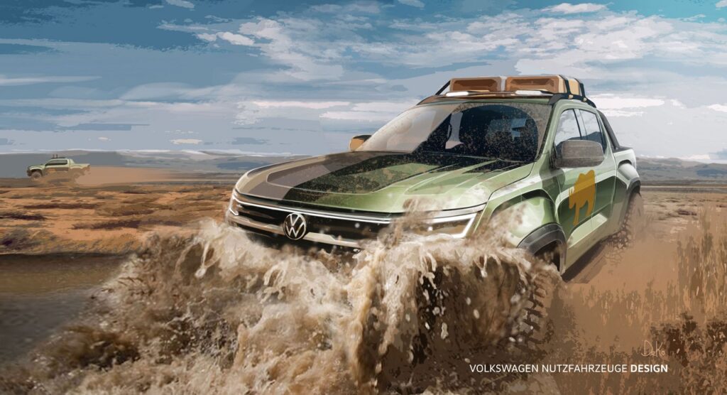 Volkswagen revela mais imagens da nova Amarok 1 nova volkswagen amarok