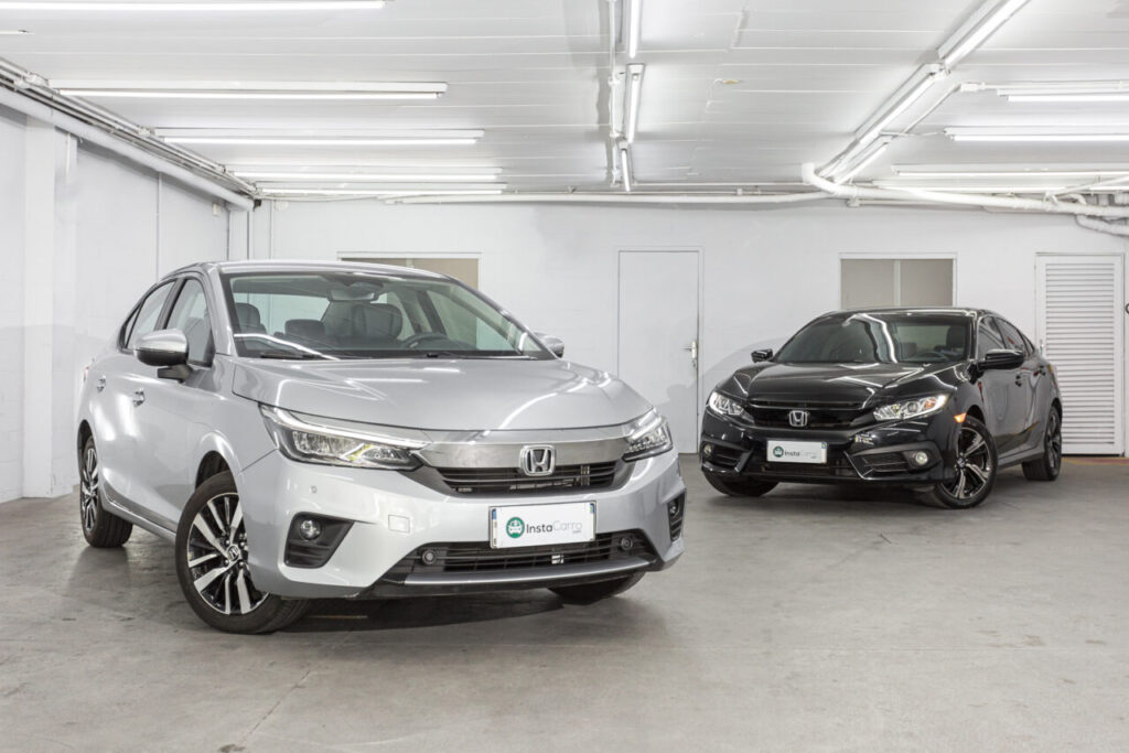 honda city honda civic comparativo