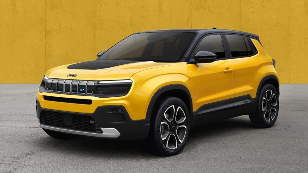 Jeep revela visual do SUV elétrico que estreia em 2023 5 suv elétrico jeep