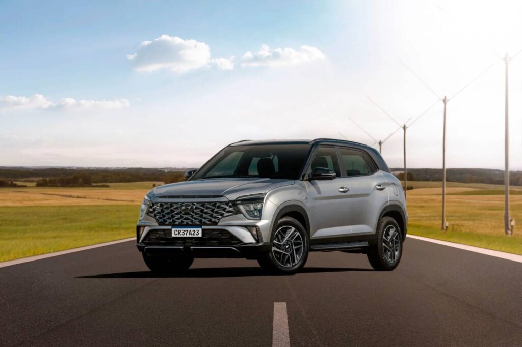 Hyundai Creta N Line cinza frente