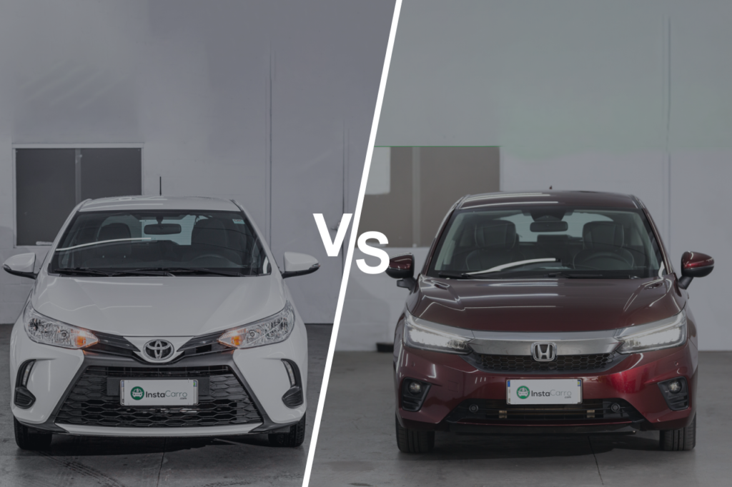 Toyota Yaris XLS X Honda City Hachtback