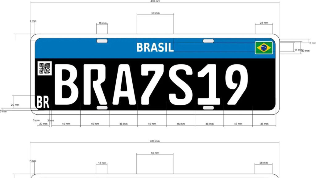 Placa preta mercosul: como é o processo? 4 placa preta mercosul 2023