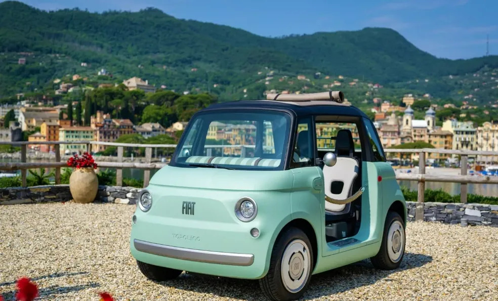 Fiat Topolino: minielétrico que até criança pode dirigir 5 fiat topolino 2024