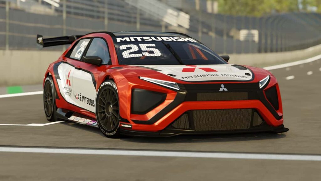 Mitsubishi stock car