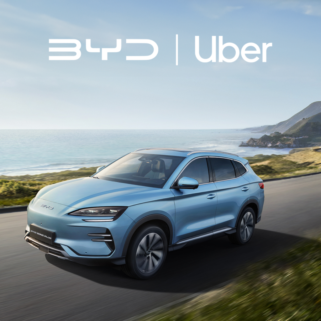 BYD e Uber firmam acordo para facilitar acesso de motoristas a veículos elétricos 8 BYD e UBER