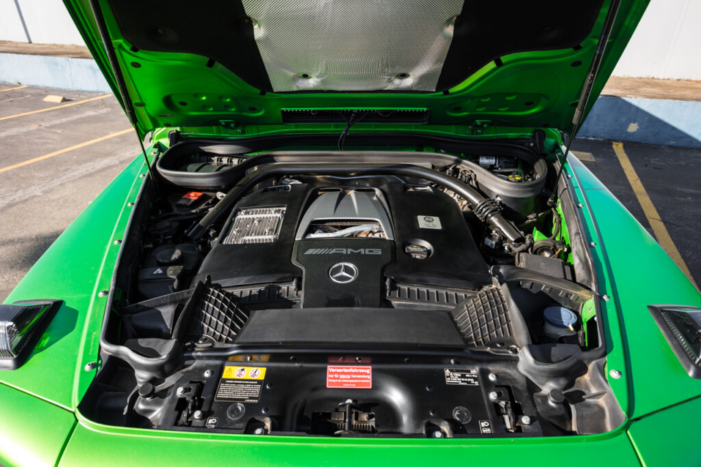 Motor V8 biturbo do Mercedes-AMG G 63