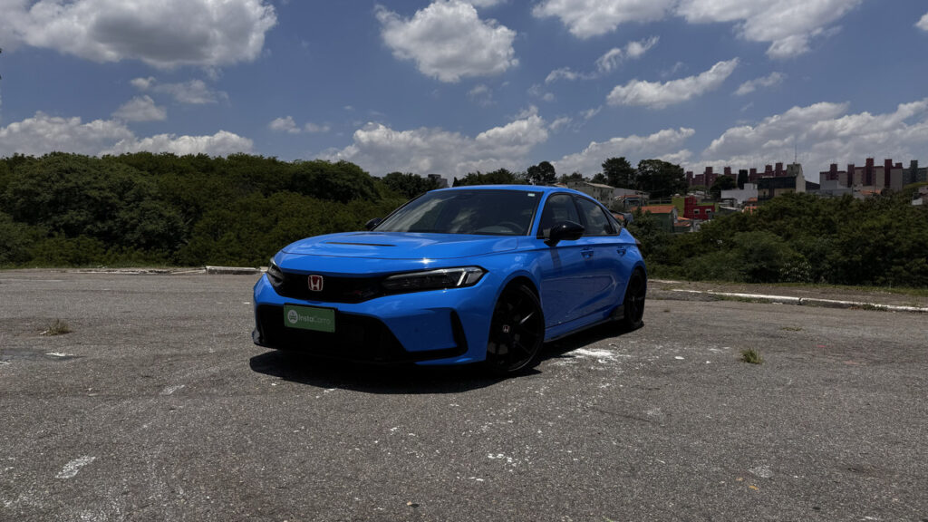 Honda Civic Type R 2025: esportivo raiz necessário 8 Honda Civic Type R Racing Blue Pearl (20)