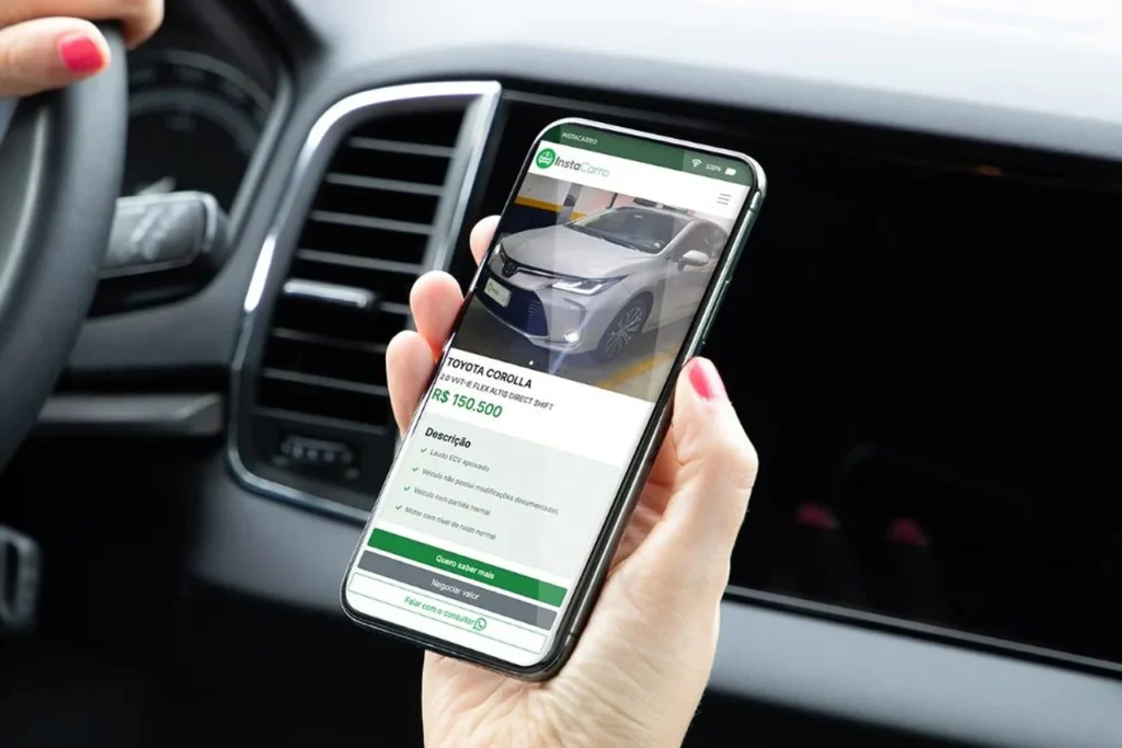 riscos de anunciar seu carro online